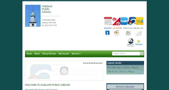 Desktop Screenshot of oaklandnjlibrary.org